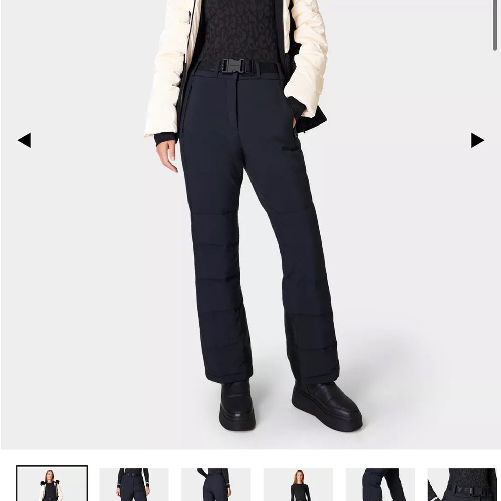 Sweaty Betty Black Snow Pants